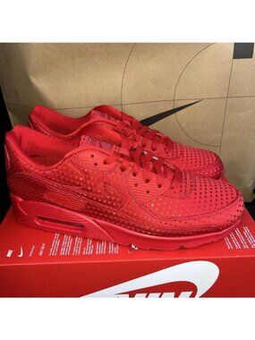 NEW Nike Air Max 90 PRM “Valentines Day” Red Men Sz 6.5, Womens 8 IB6606-600